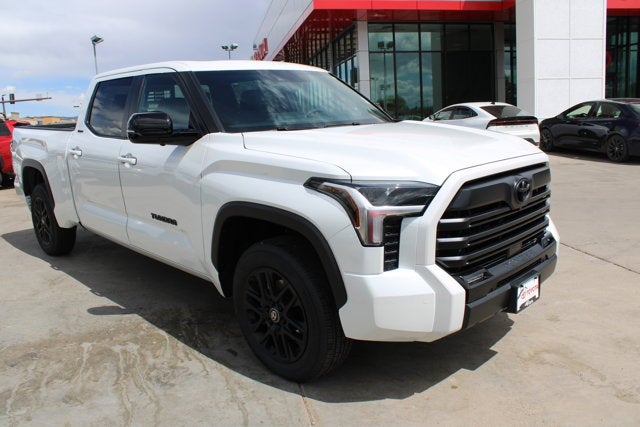 2026 Toyota Tundra Limited in Wind Chill Pearl — front three-quarter view