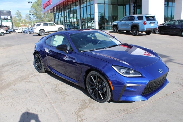 2026 Toyota GR86 GR86 Premium in Trueno Blue — front three-quarter view