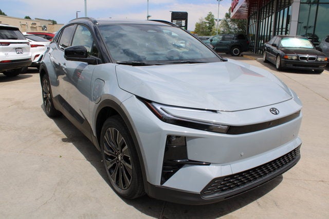 2026 Toyota C-HR XSE in Cement With Midnight Black Metallic Roof — front three-quarter view