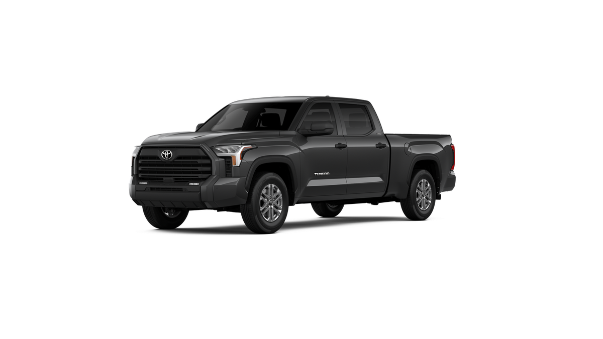 2026 Toyota Tundra SR5 in Magnetic Gray Metallic — front three-quarter view