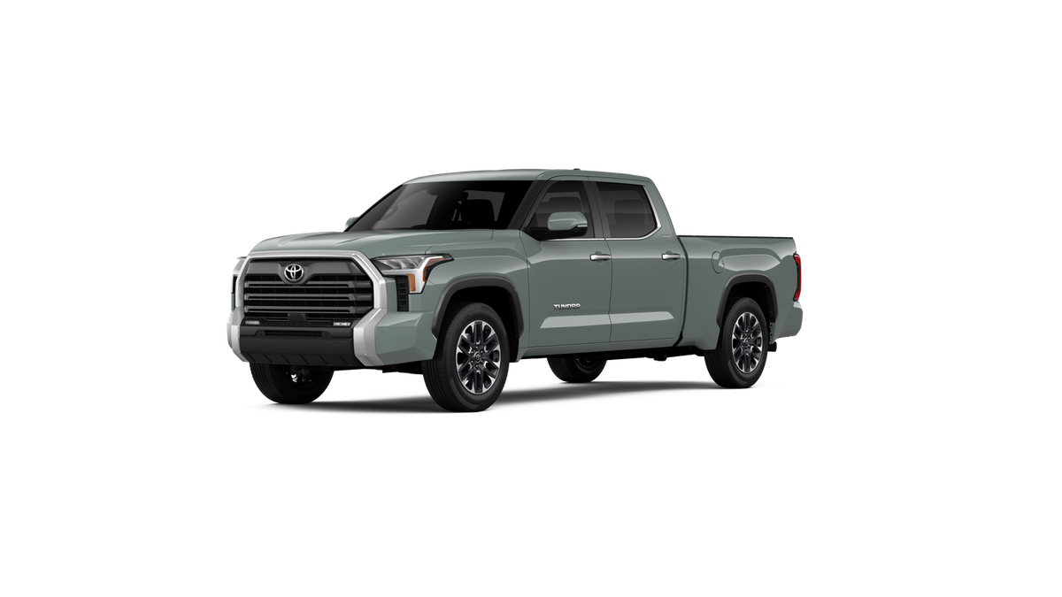 2026 Toyota Tundra Limited in Lunar Rock — front three-quarter view