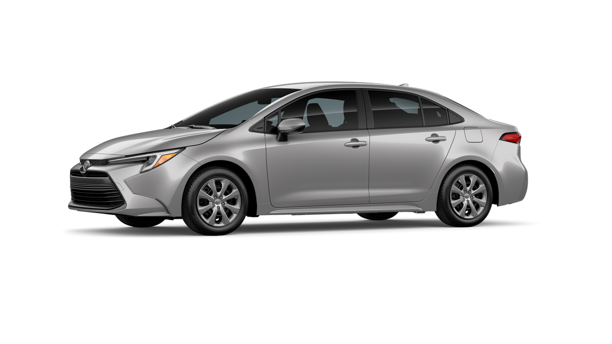 2026 Toyota Corolla Hybrid — rear three-quarter view