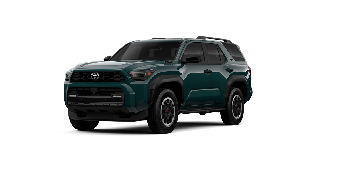 2026 Toyota 4Runner i-FORCE MAX TRD Off-Road Premium i-FORCE MAX in Everest — front three-quarter view